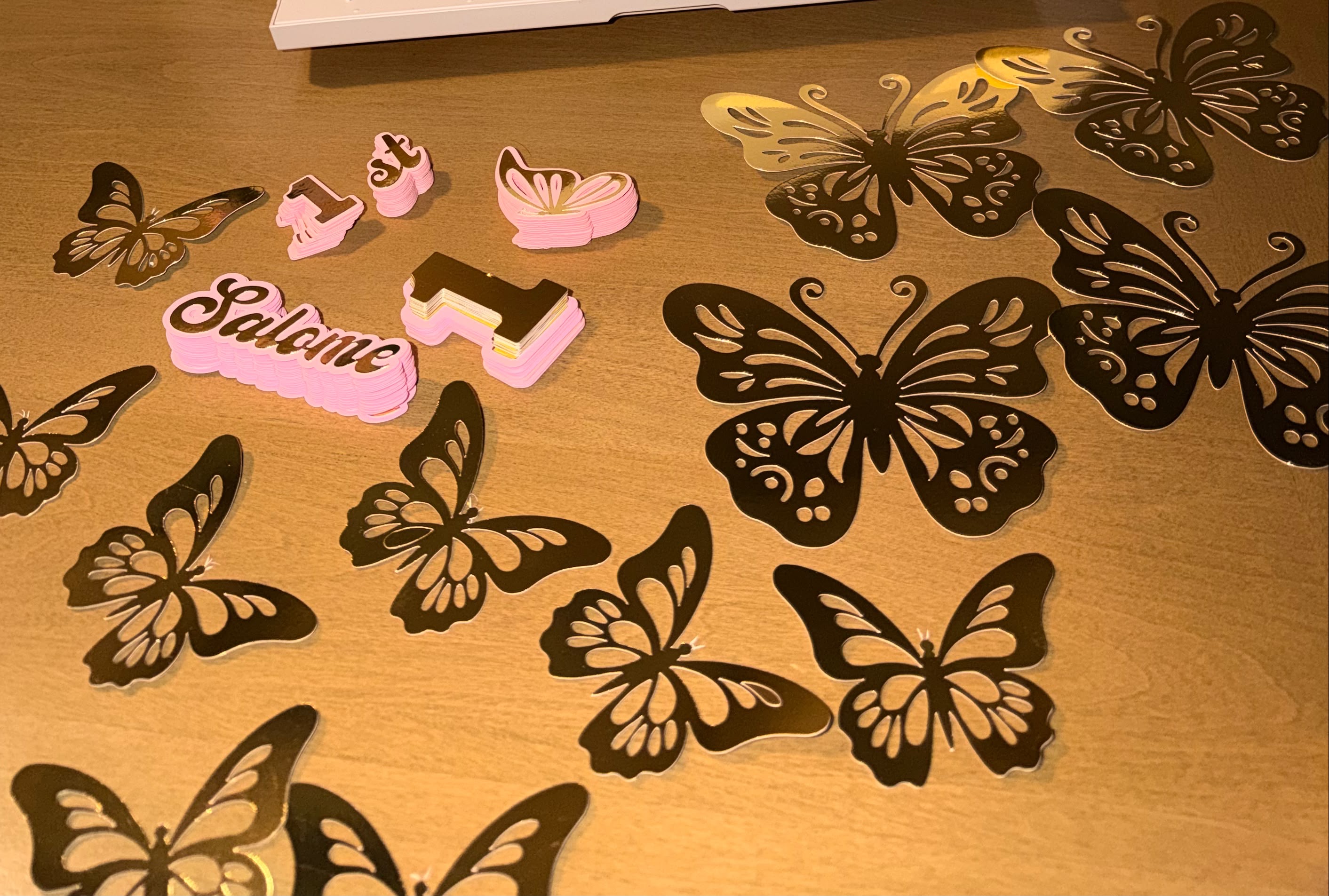 Mariposas personalizadas